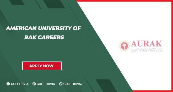 American University of Ras Al Khaimah Careers: Academic and Administrative Roles